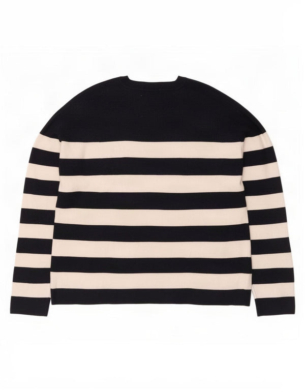 Marks & Spencer Damen-Pullover mit U-Boot-Ausschnitt, Gr. 40, Marineblau