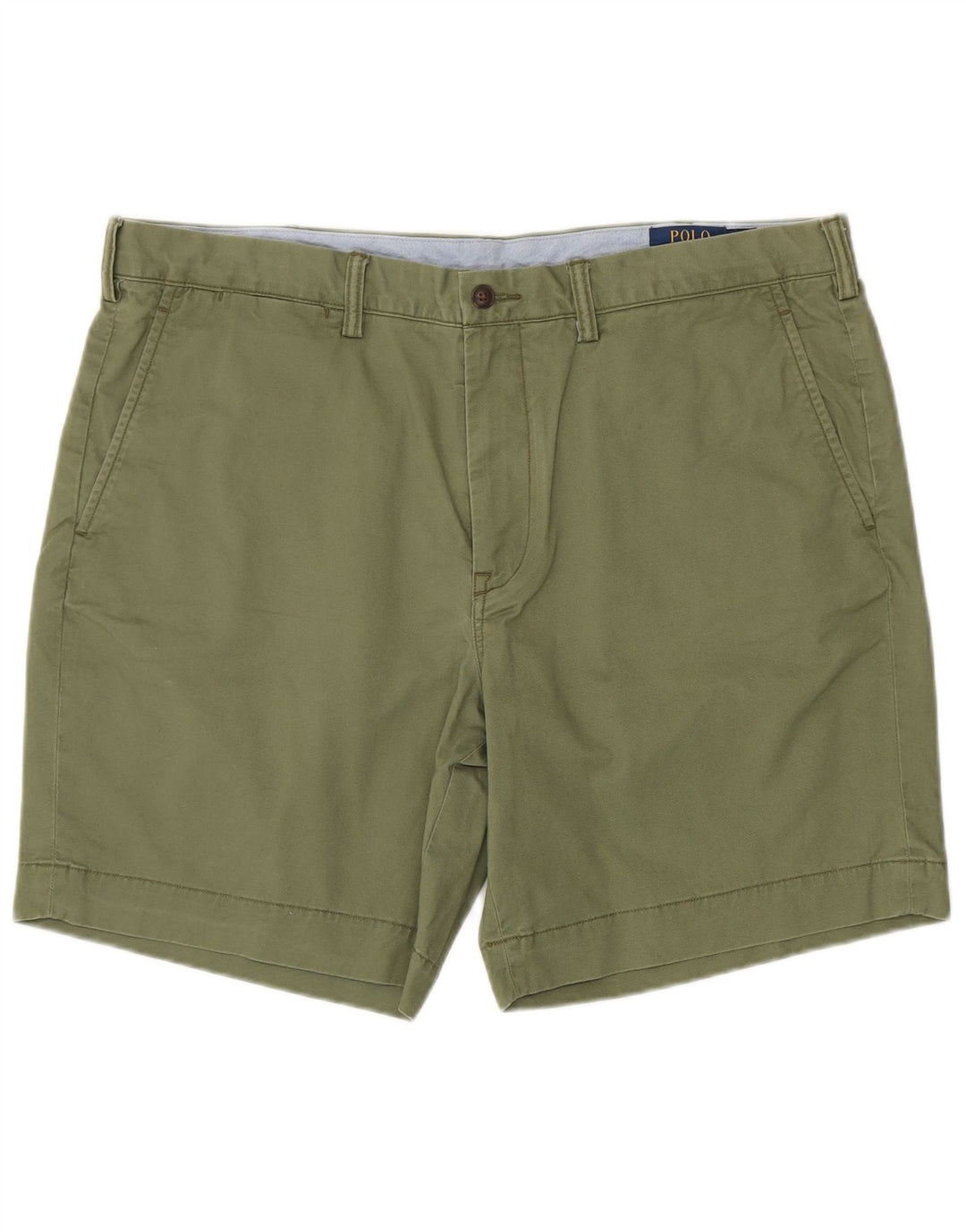 POLO RALPH LAUREN Herren Chinoshorts W38 XL Khaki Baumwolle