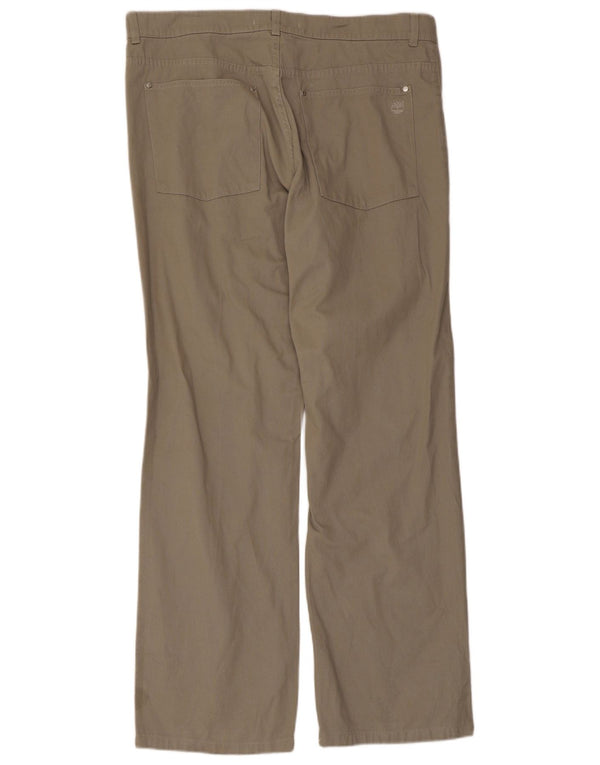 Timberland Herren gerade Freizeithose W38 L31 graue Baumwolle