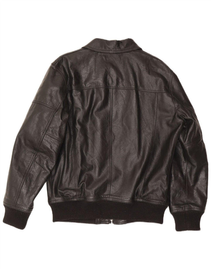 Conbipel Herren Lederjacke IT 54 XL Schwarz