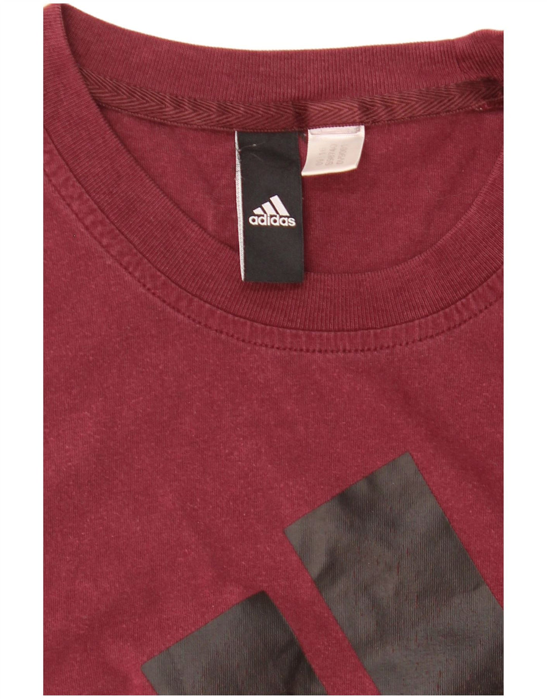 Adidas Herren Grafik T-Shirt Top Small Kastanienbraun