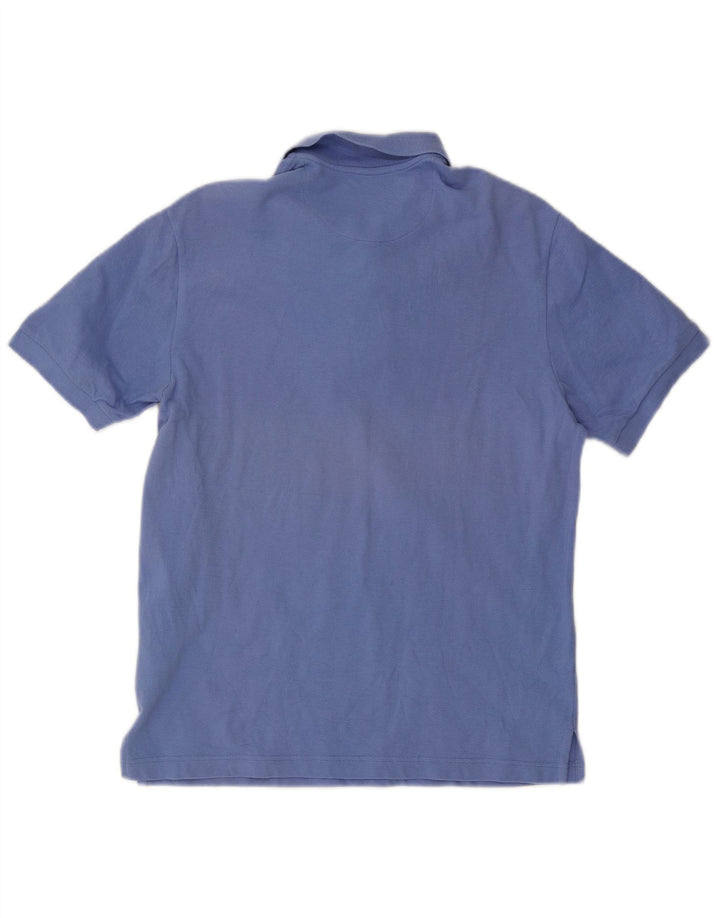 Murphy & Nye Herren-Poloshirt, große blaue Baumwolle
