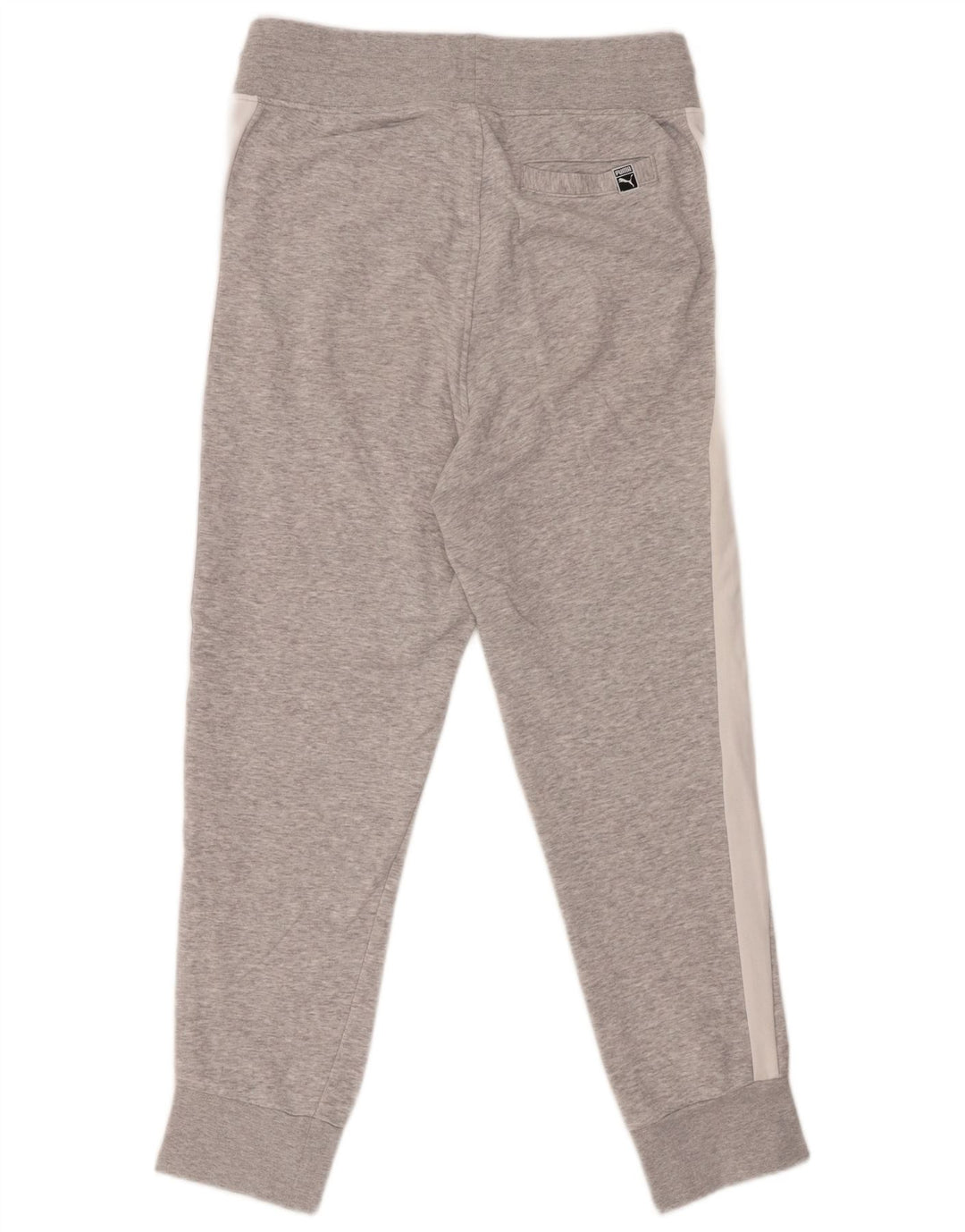 PUMA Damen Trainingshose Jogger UK 12 Mittelgrau Farbblock