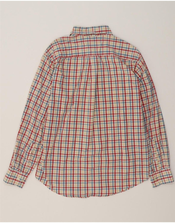 TOMMY HILFIGER Mens Shirt Medium Red Check Cotton Vintage Tommy Hilfiger and Second-Hand Tommy Hilfiger from Messina Hembry 
