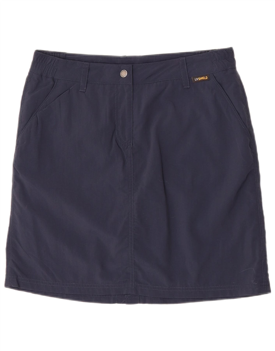 Jack Wolfskin Damen Minirock UK 8 Small W30 Marineblau Polyamid