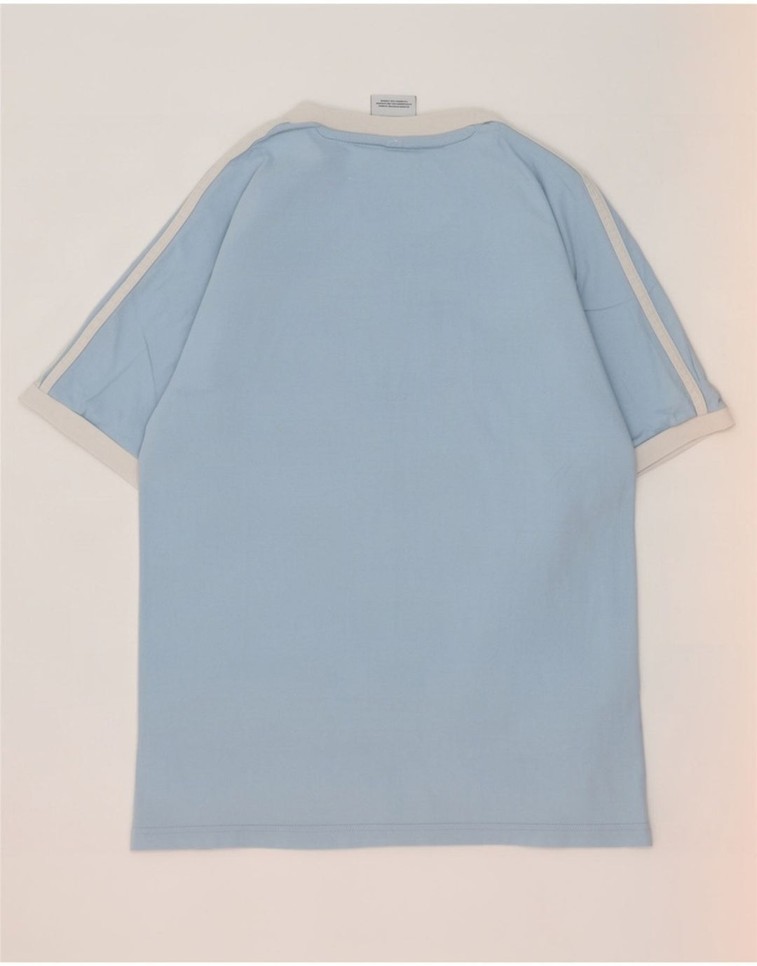 Adidas Herren T-Shirt Top Small Blau Baumwolle