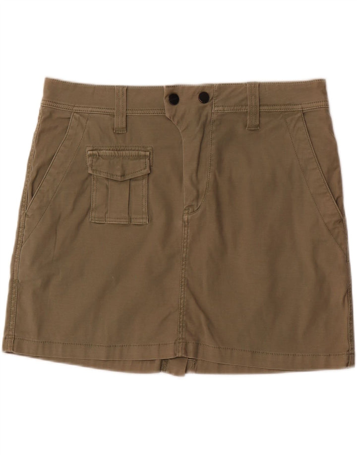 Replay Damen-Cargorock, Größe L, W34, Khaki, Baumwolle