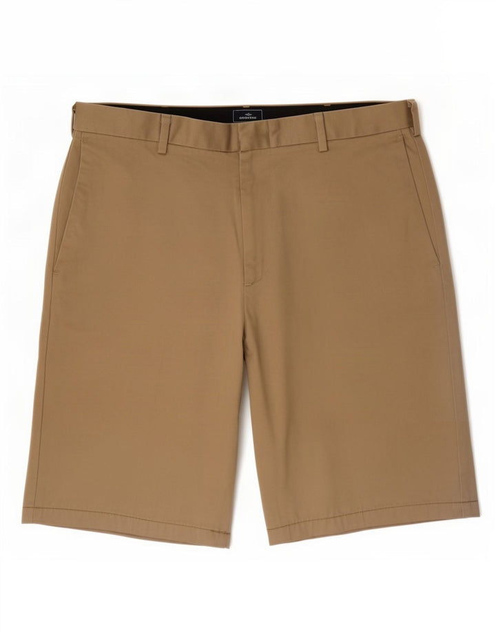 Dockers Herren Chino-Shorts W32 Large Beige Baumwolle