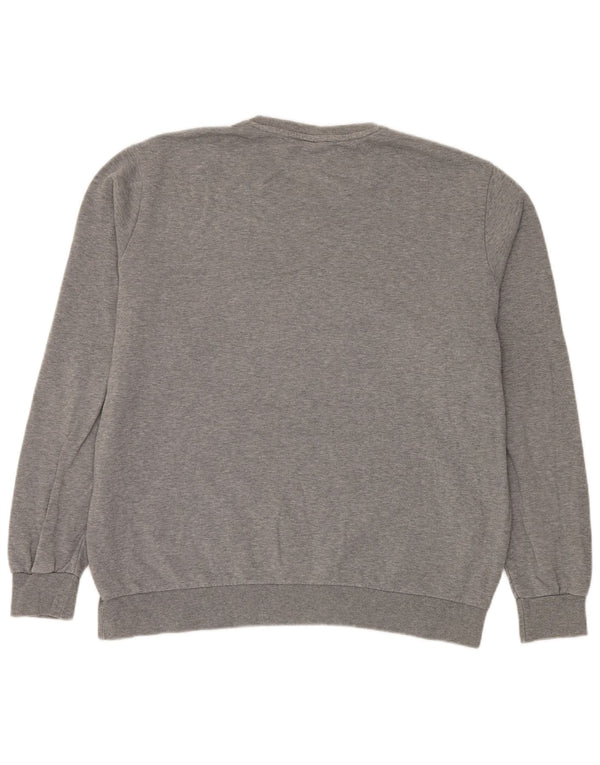 Puma Herren Sweatshirt Pullover XL Grau gefleckte Baumwolle