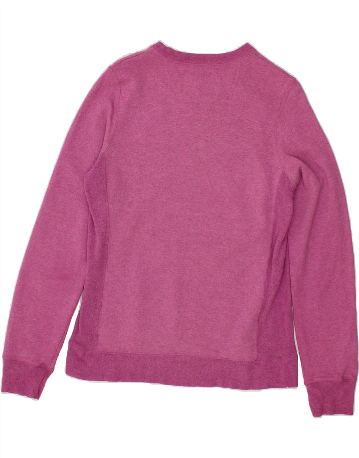 CHAMPION Womens Sweatshirt Jumper UK 14 Medium Pink Cotton Vintage Champion and Second-Hand Champion from Messina Hembry 