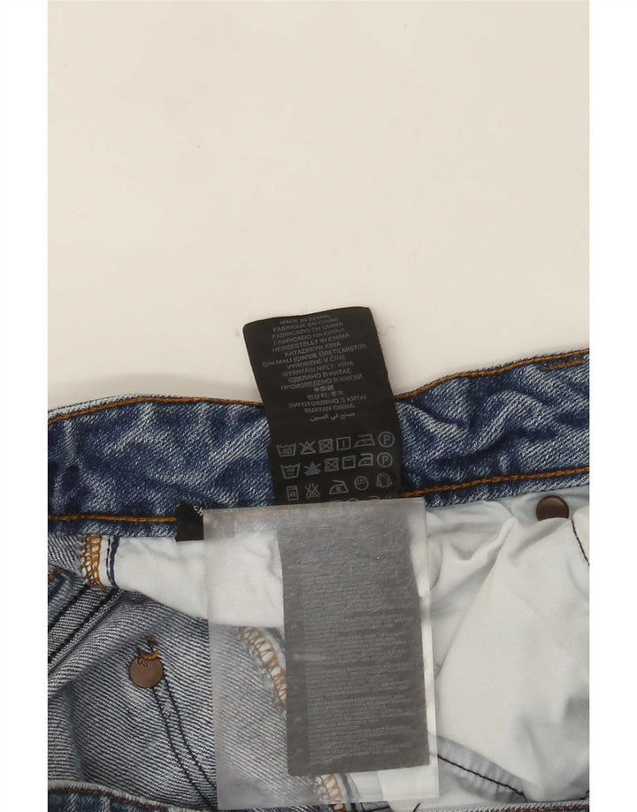 G-Star Herren Straight Jeans W34 L34 Blaue Baumwolle