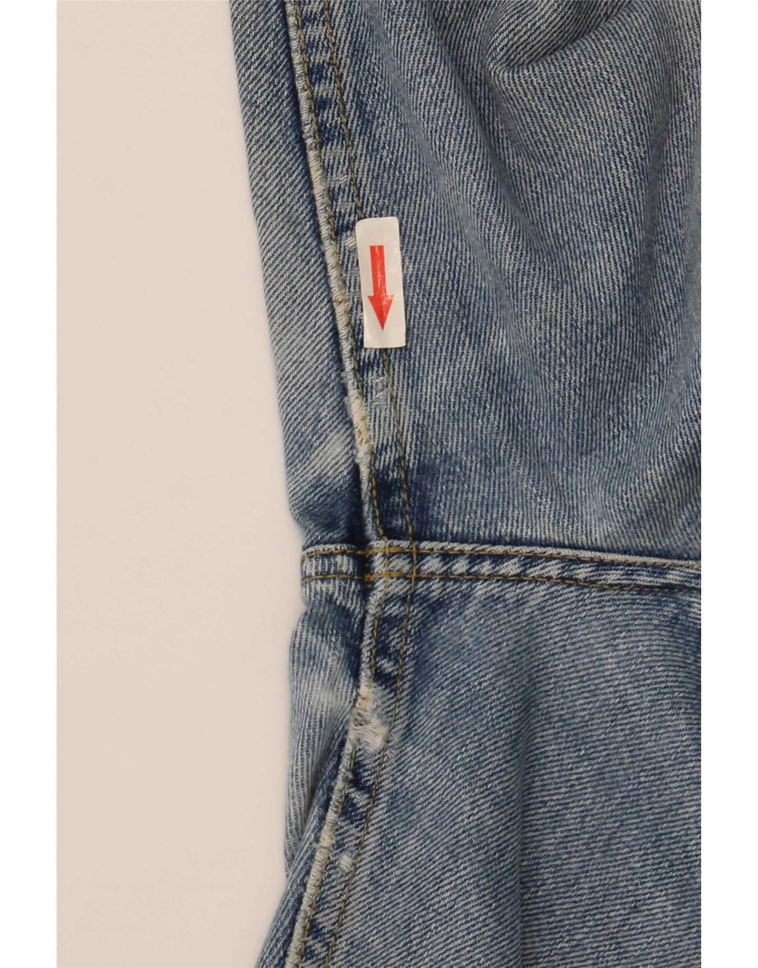 Calvin Klein Herren Straight Jeans W30 L29 Blaue Baumwolle