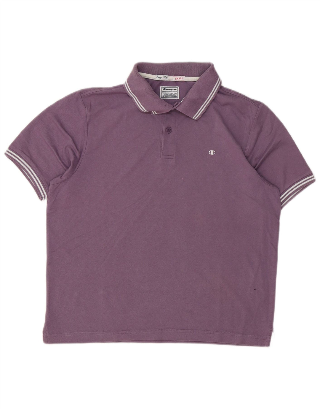 Champion Herren Easy Fit Poloshirt Small Lila