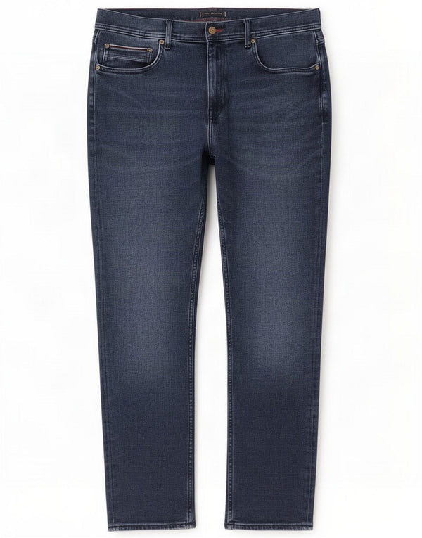Tommy Hilfiger Mens Denton Straight Jeans W36 L30 Blue Cotton