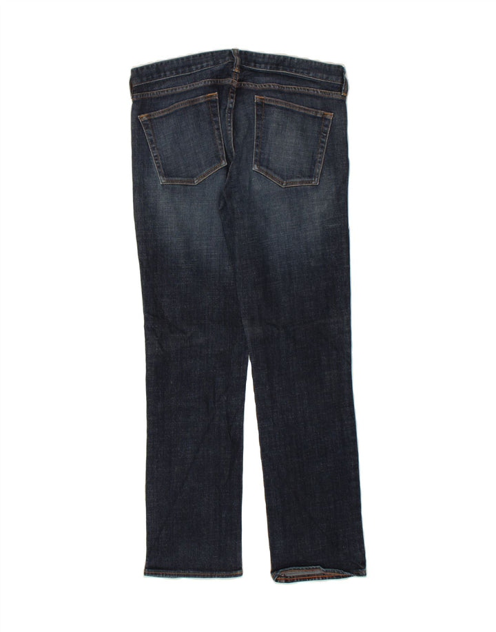 J. CREW Womens Matchstick Slim Jeans W31 L30 Navy Blue Cotton Vintage J. Crew and Second-Hand J. Crew from Messina Hembry 