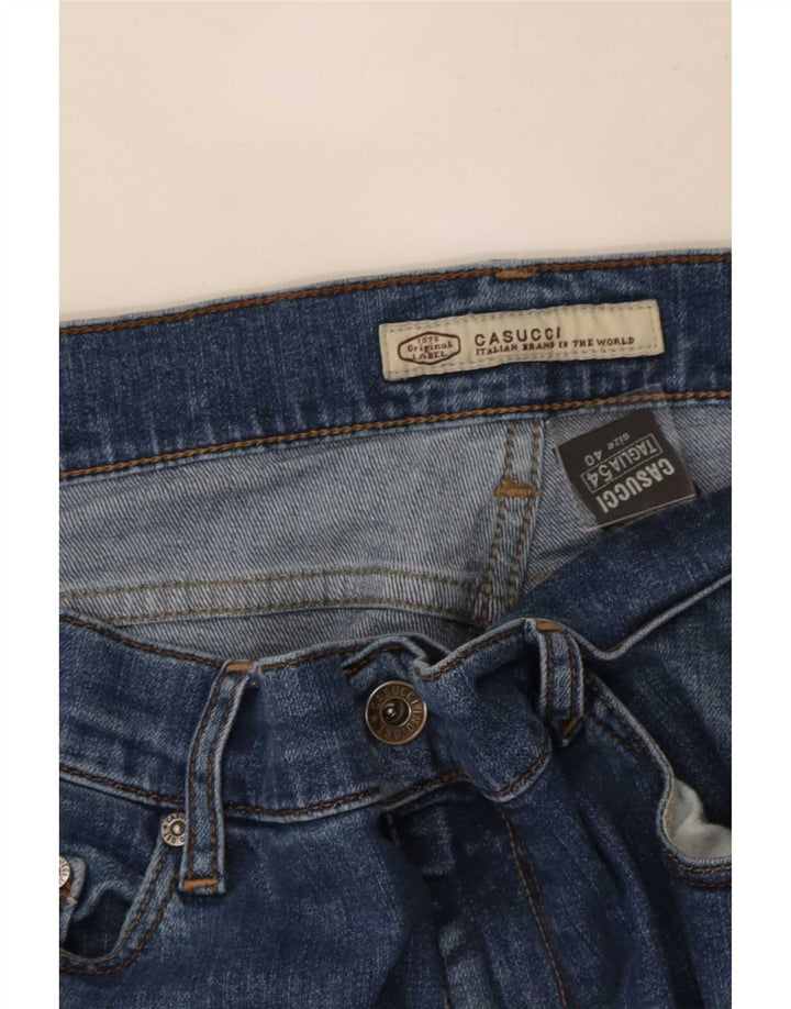 Casucci Herren Straight Jeans W40 L32 Blaue Baumwolle