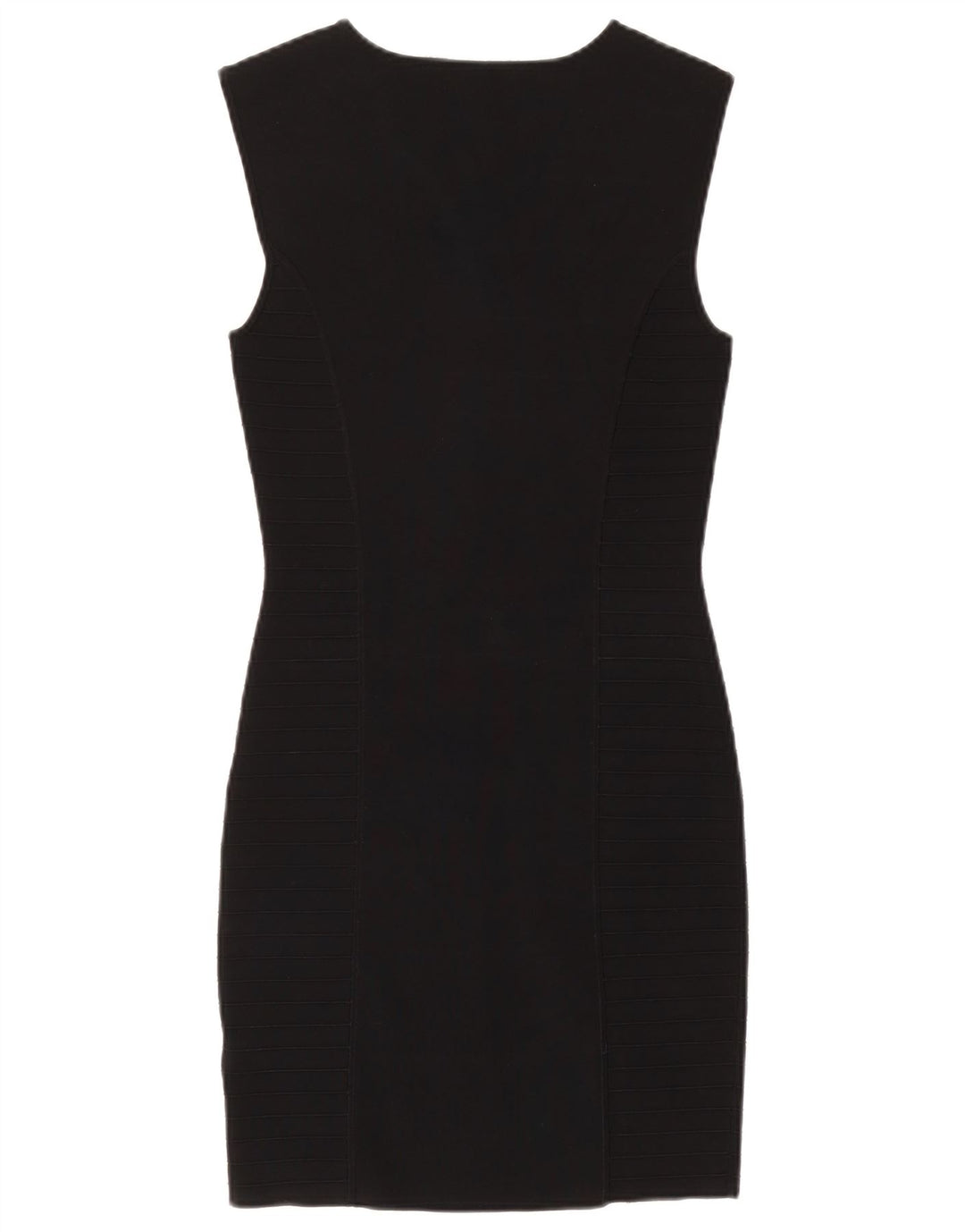 Ärmelloses Etuikleid für Damen von Ted Baker, Größe 2, S, schwarze Viskose