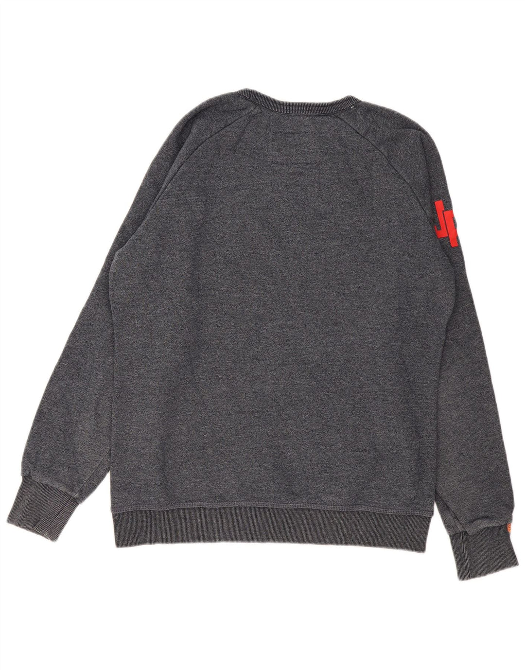 Superdry Herren Grafik-Sweatshirt-Pullover 2XL aus marineblauer Baumwolle