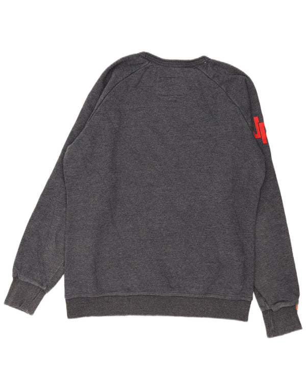 Superdry Herren Grafik-Sweatshirt-Pullover 2XL aus marineblauer Baumwolle