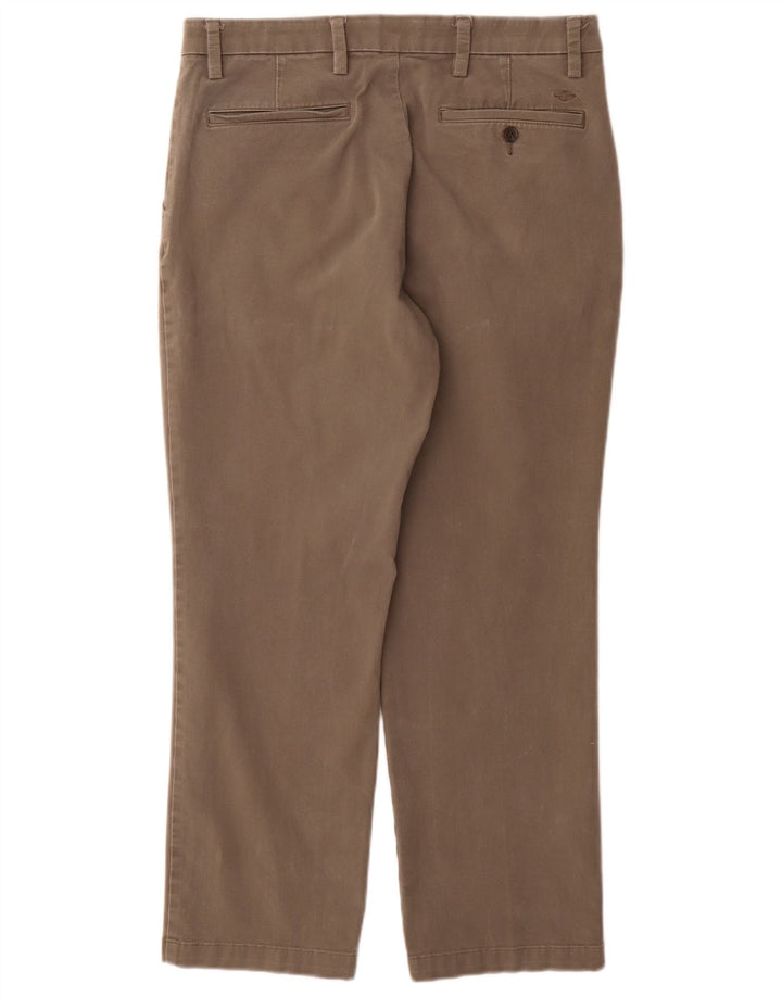 Dockers Herren-Chinohose, normal, W32, L28, Khaki, Baumwolle