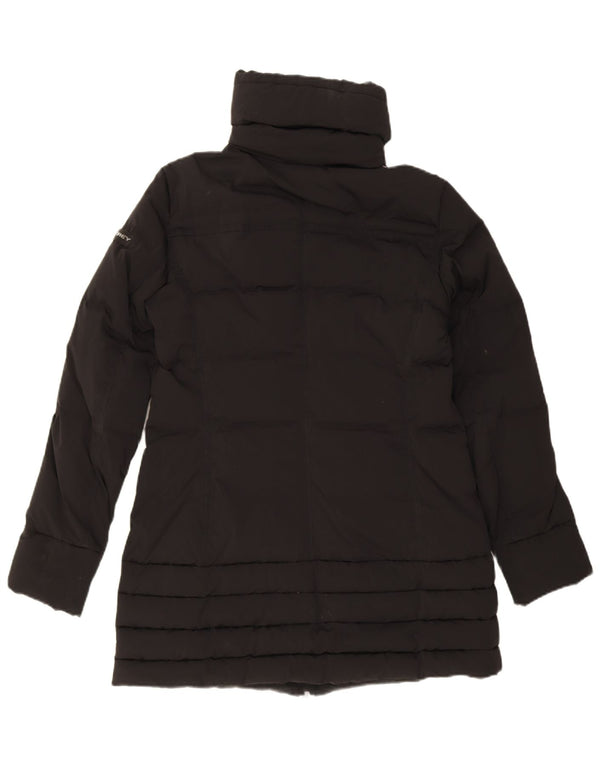PEUTEREY Damen Wattierter Mantel IT 46 Large Schwarz Polyamid