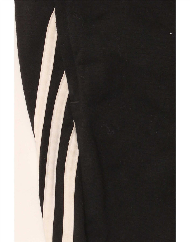 Adidas Jungen-Trainingshose, Jogginghose, 13–14 Jahre, schwarzes Polyester