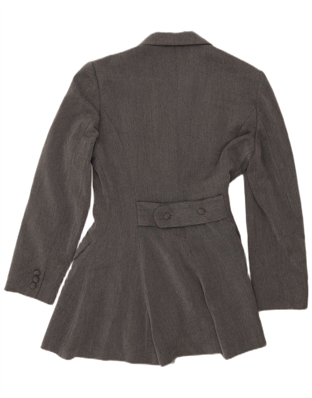 SPORTSTAFF Damen Longline 4-Knopf-Blazerjacke IT 44 Mittelgrau