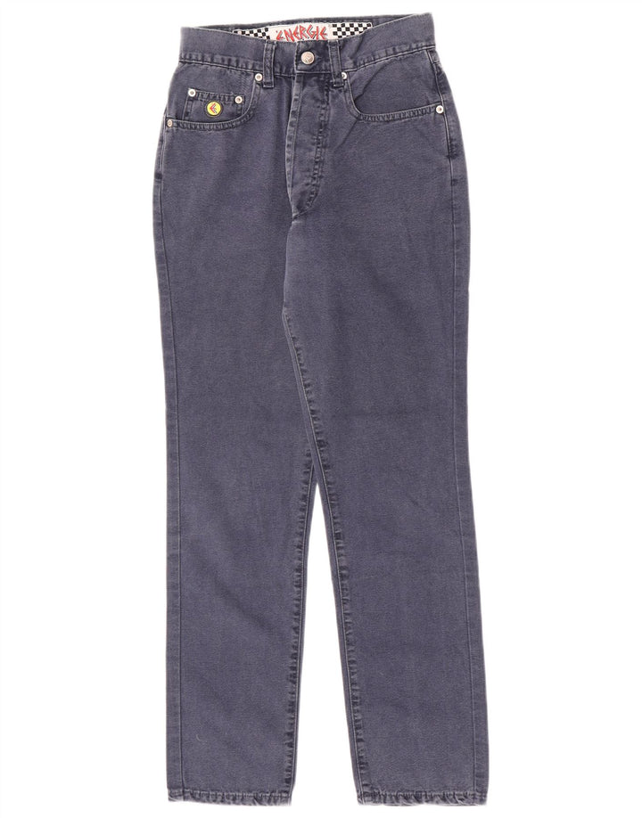 Energie Damen-Jeans mit hoher Taille, W26, L29, Blau