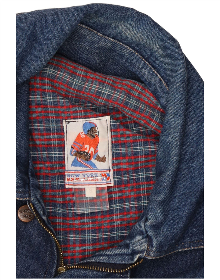 Vintage Herren Jeansjacke UK 44 2XL Blau