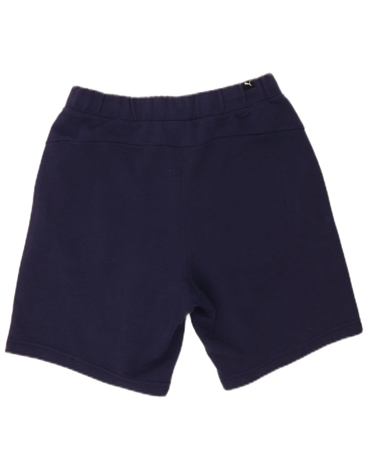 Puma Herren Graphic Sport Shorts Small Marineblau