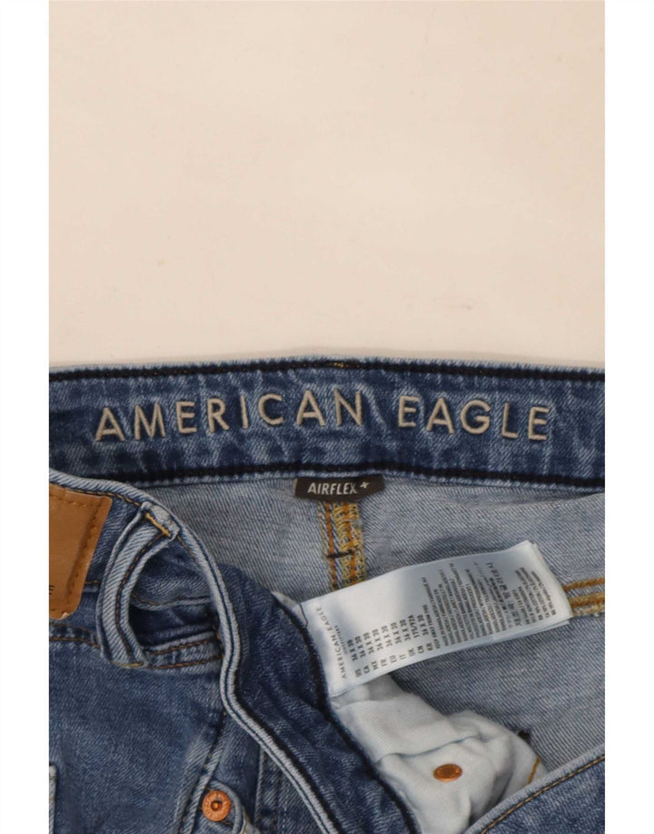 American Eagle Herren Airflex Slim Jeans W36 L30 Blaue Baumwolle
