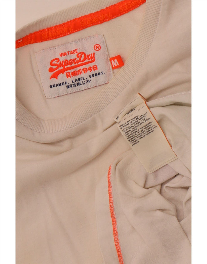 Superdry Herren mittelweiße Baumwolle