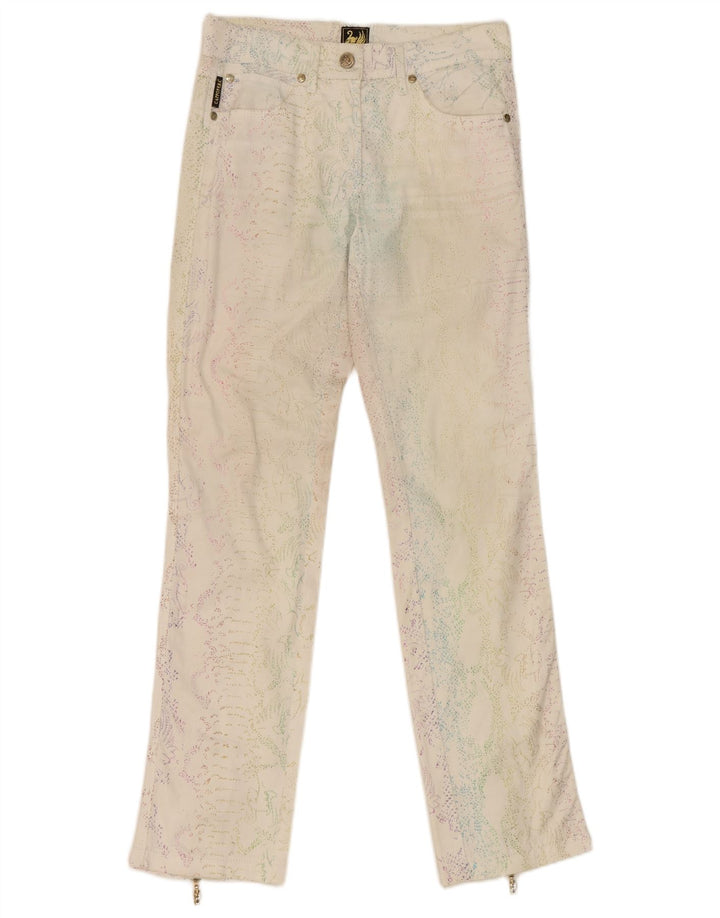 Cappopera Damen Freizeithose IT 42 Medium W26 L29 Off White