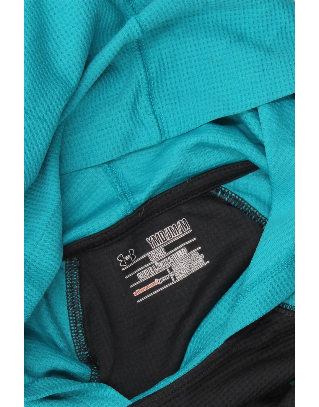 UNDER ARMOUR Jungen Graphic Top Langarm 9–10 Jahre Medium Schwarz