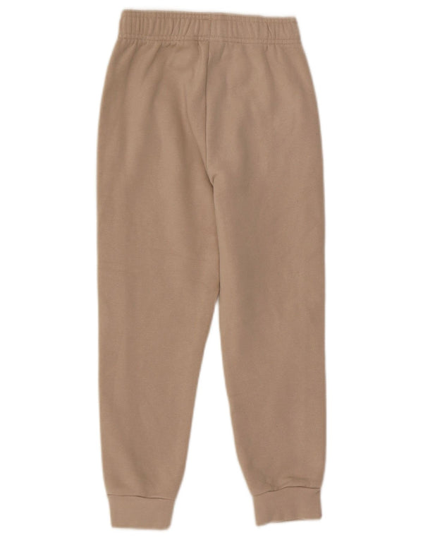 Adidas Jungen-Trainingsanzug mit Grafik, Jogginghose, 7–8 Jahre, Beige, Farbblock