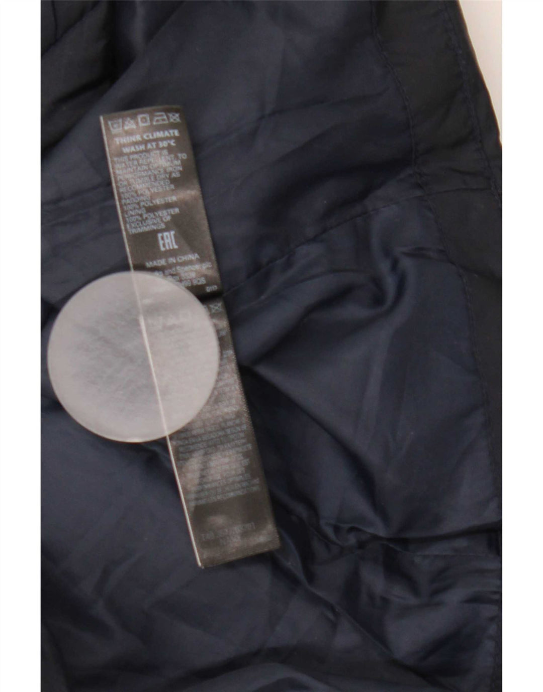Marks & Spencer Damen Steppjacke, wattiert, Gr. 10, Marineblau