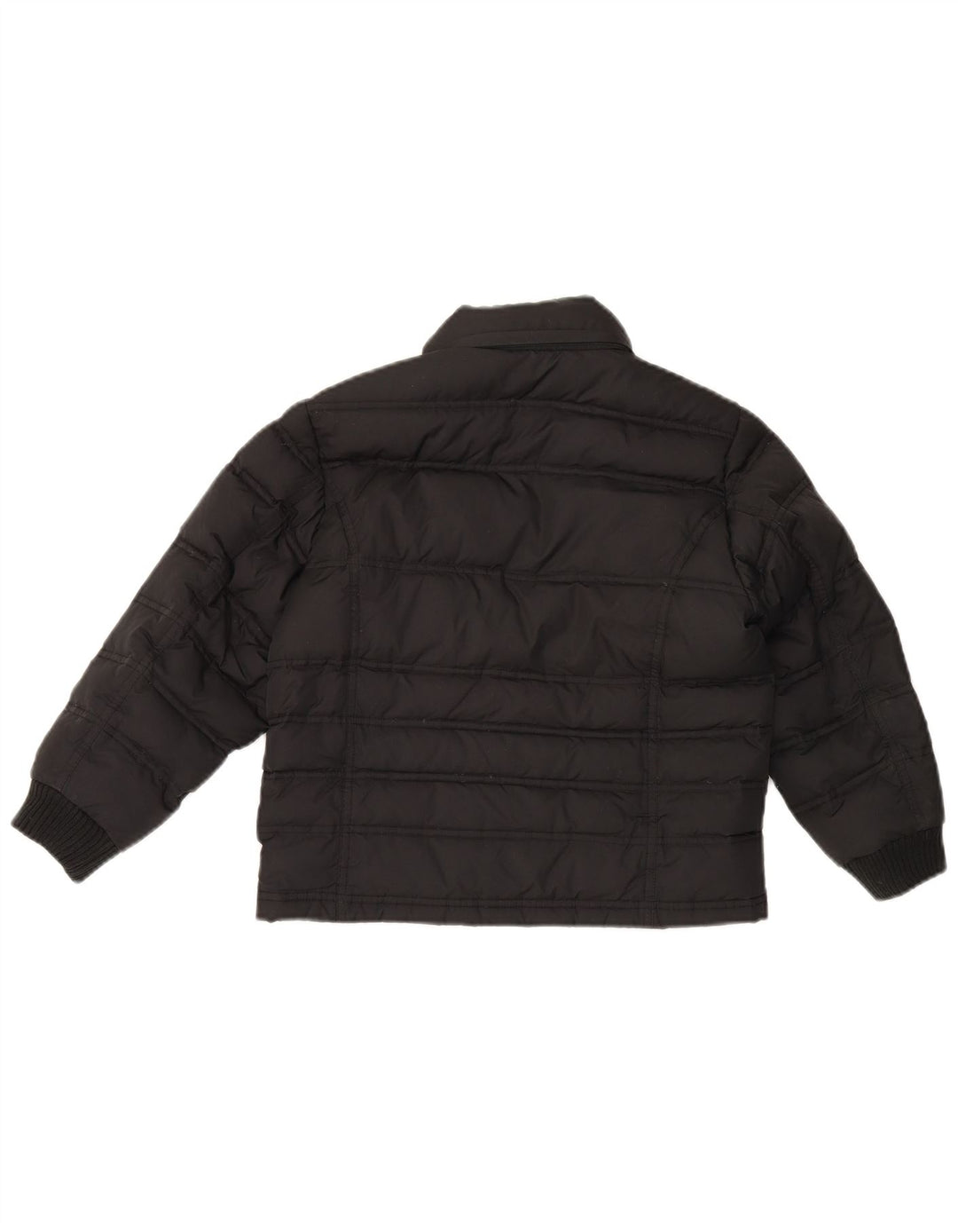 Sergio Tacchini Wattierte Jacke für Jungen, 9–10 Jahre, Mittelschwarz, Polyester
