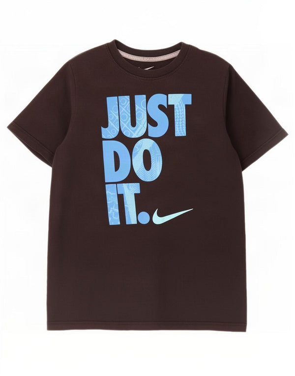 Nike T-Shirt mit Grafik für Jungen, 12–13 Jahre, Größe L, Schwarz