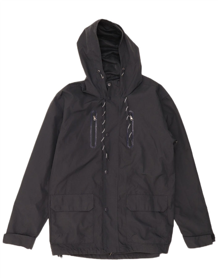 Brugi Herren-Windjacke mit Kapuze, IT 52 XL, Marineblau