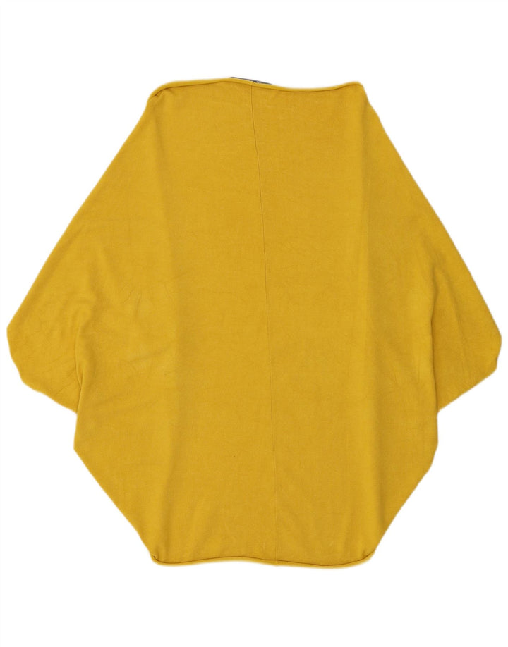 Zara Poncho-Cardigan für Damen, Gr. 14, Mittelgelb