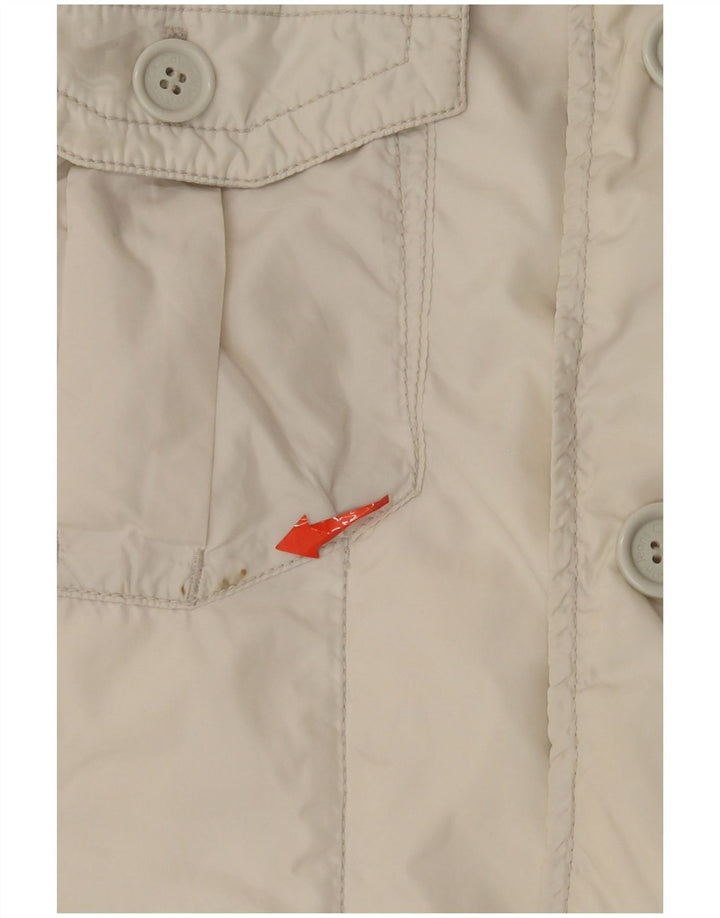 Calvin Klein Jeans Herren Utility-Jacke UK 38 Mittelweiß