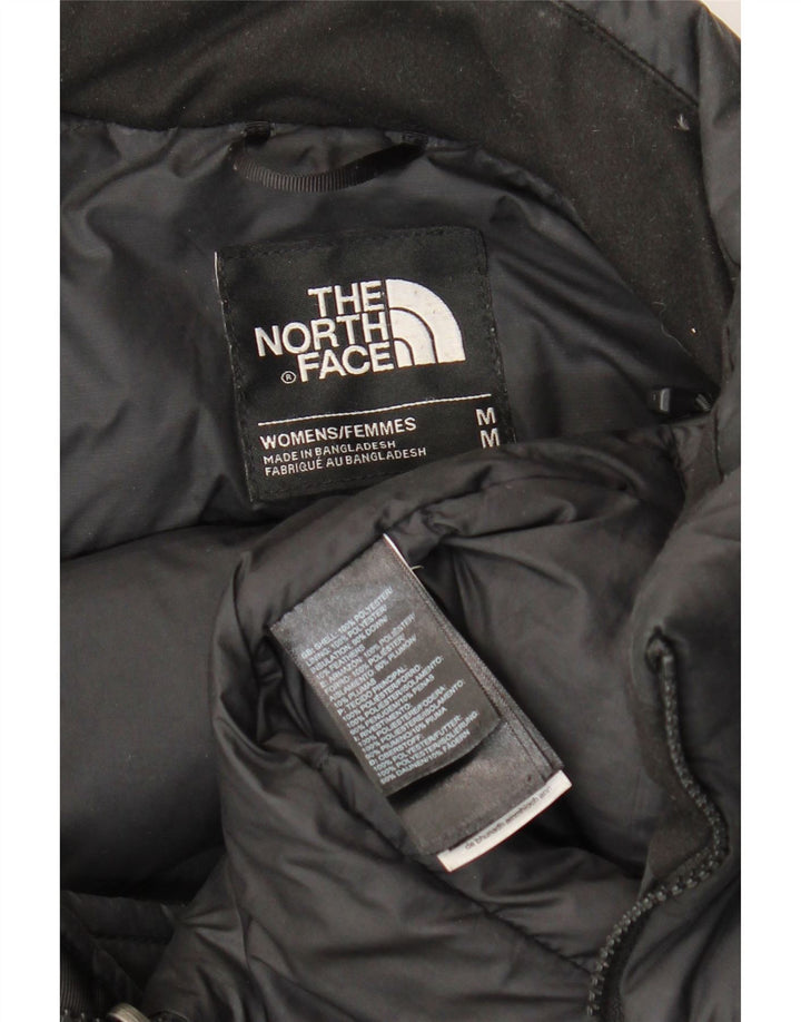 The North Face Damen Wattierte Jacke UK 14 Medium Schwarz Polyester