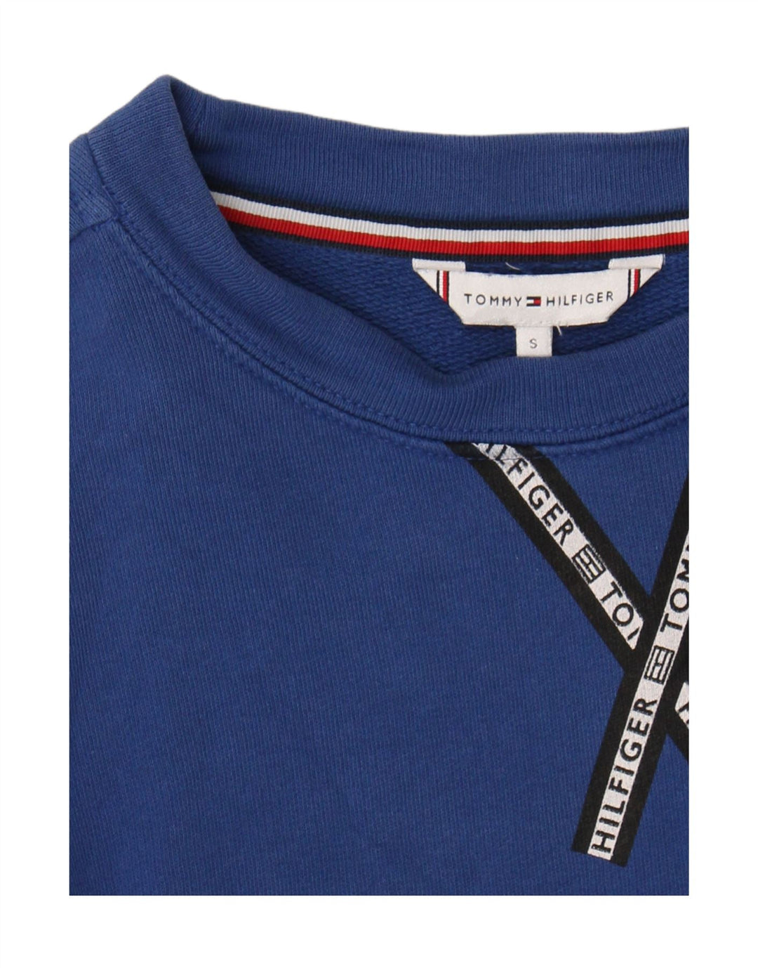 Tommy Hilfiger Damen-Sweatshirt in Übergröße, Gr. 10, Größe S, Blau