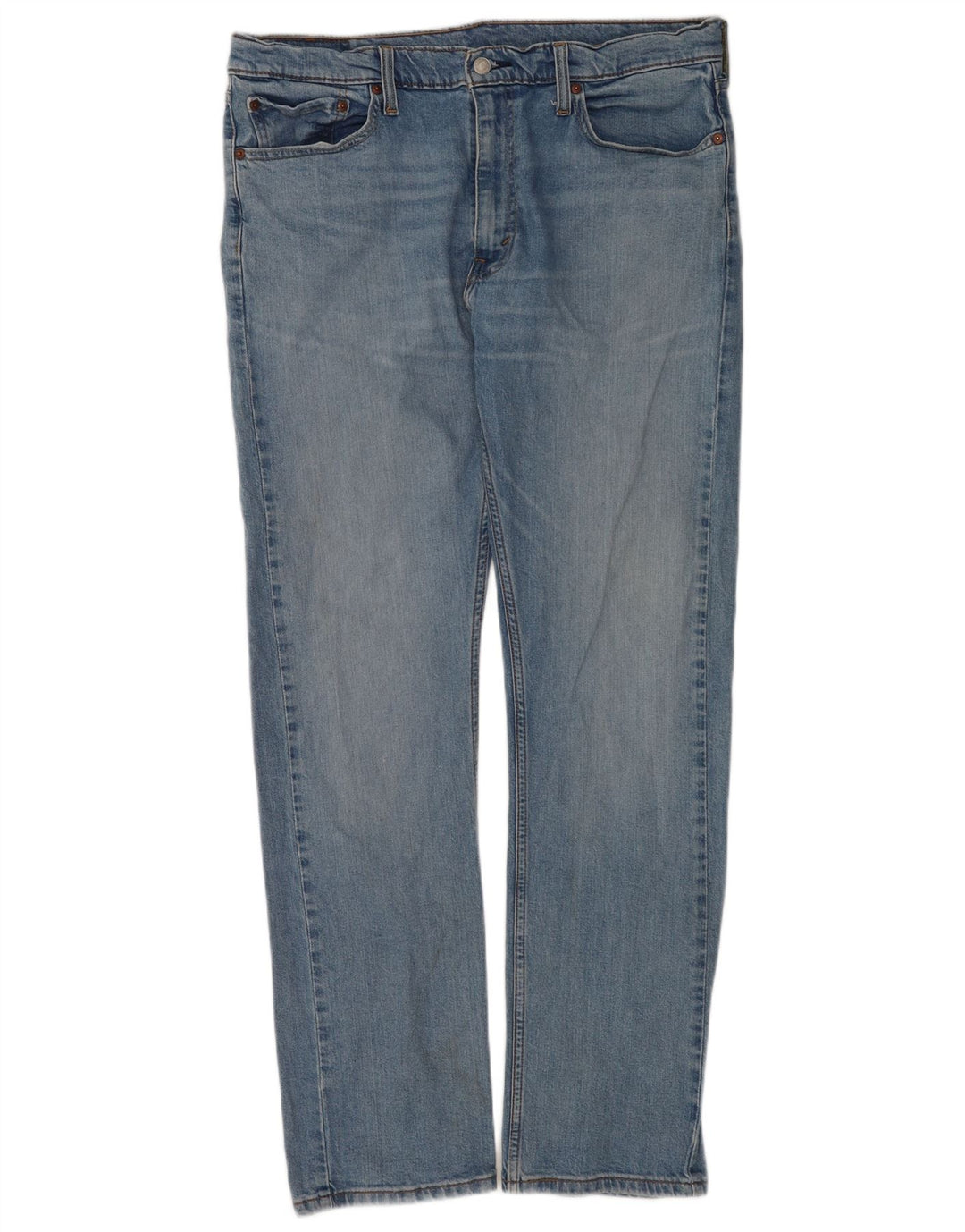 Levi's Herren 516 Straight Jeans W36 L34 Blaue Baumwolle