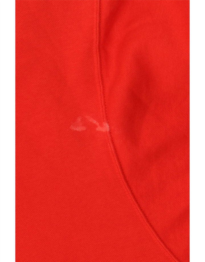 Nike Herren-Sweatshirt mit lockerer Passform, mittelrote Baumwolle