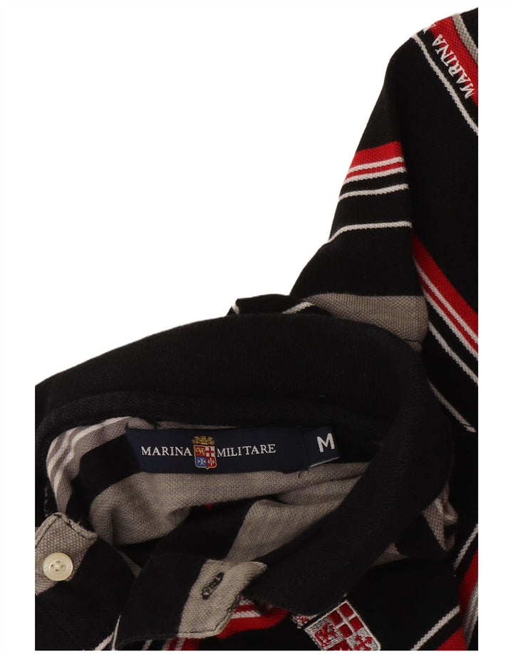 Marina Militare Herren-Poloshirt, mittelgroß, mehrfarbig, gestreift