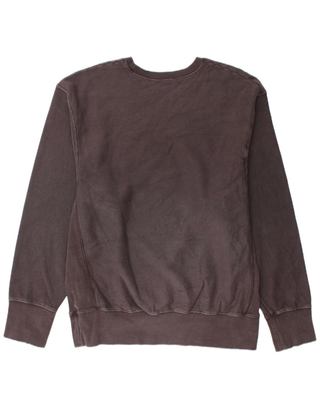 Zara Herren-Sweatshirt-Pullover aus mittelgrauer Baumwolle