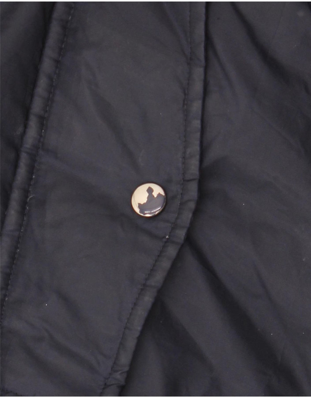 VINTAGE Herren Skijacke UK 42 XL Marineblaues Nylon