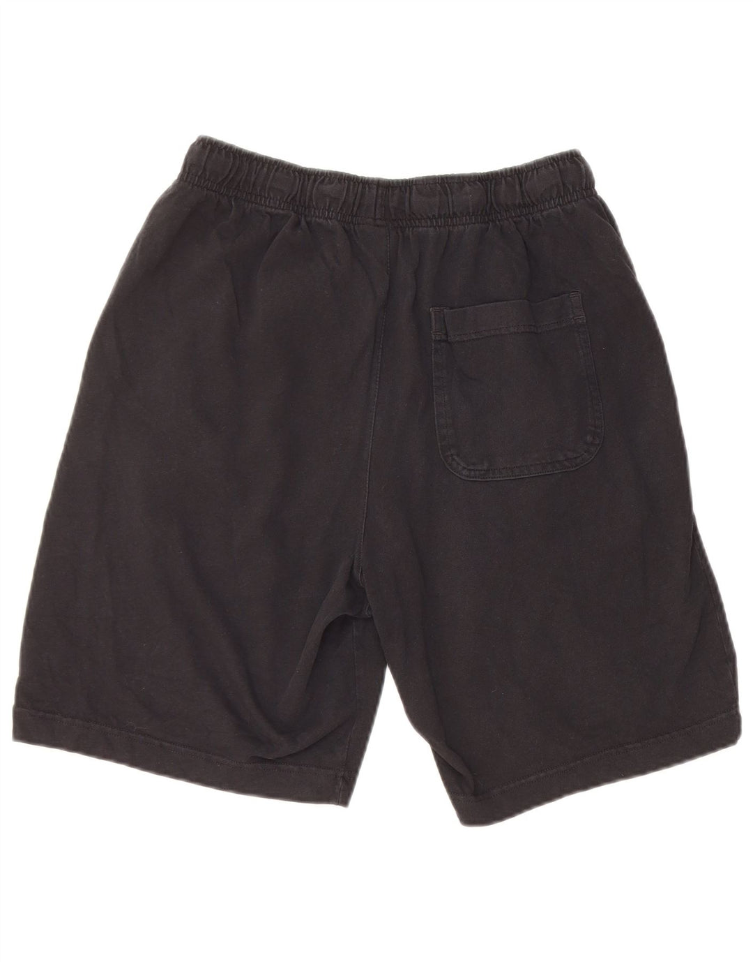 Nike Herren-Sportshorts, mittelgroß, schwarze Baumwolle