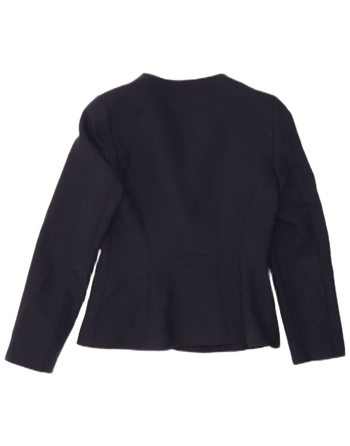 Offene Blazer-Jacke für Damen von Luisa Spagnoli, IT 42, mittleres Marineblau